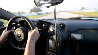 McLaren P1 Sebring Hot Lap - Driver's POV