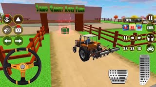 Sonalika tractor Farming Video//Tractor wala game// Farming game Tractor sonalika/  Farming sonalika