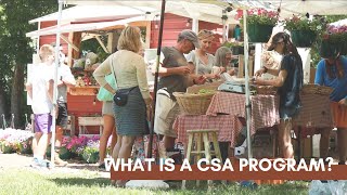 WHAT IS A CSA PROGRAM?  WITH ANNE CURE - CURE ORGANIC FARM, BOULDER, CO