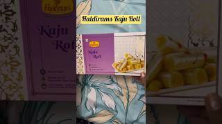 Haldiram’s Kaju Roll | unboxing #shorts #ashortaday #short #viralshort #yt