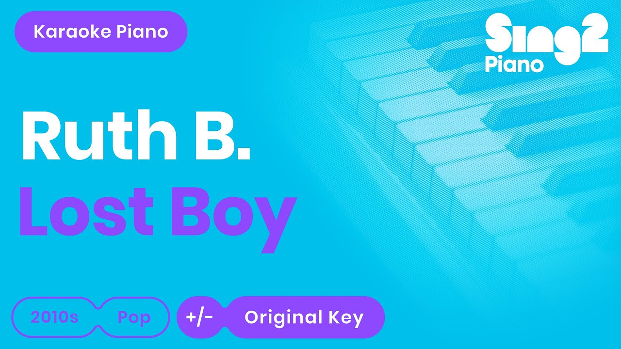 Ruth B. - Lost Boy Chords - Chordify