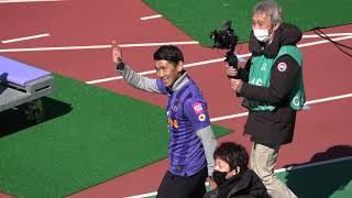 【試合前】トークショー後の #ミズ の場内ラウンド⚽⚽ 2023.02.26 J1 第02節 #アルビレックス新潟 戦