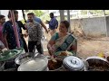 cheapest roadside unlimited meals hyderabad street meals hard working women selling street meals