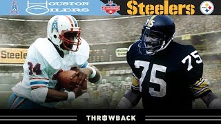 Controversial Call Ends Championship Chase! (Oilers vs. Steelers, 1979 AFC Champ)