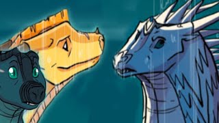 Qibli and Moon Prank Winter (Wings of Fire Meme)