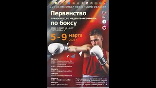 Первенство ПФО по боксу среди юношей 15-16 лет. Пенза. День 3.