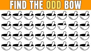 🔴[ Easy to Impossible Level ] How Fast Are Your Eyes? Find The Odd One Out | Oddity Spotting