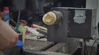 woodturning a little Bowl