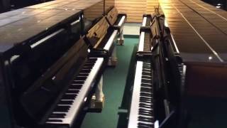 Yamaha U1 and U3 Series We have some pianos!