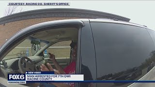 Racine County man arrested for 7th OWI | FOX6 News Milwaukee
