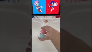 AMY VS SONIC #sonic #duel #shorts