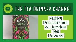 Pukka Peppermint \u0026 Licorice Organically Grown Caffeine Free Tea Review