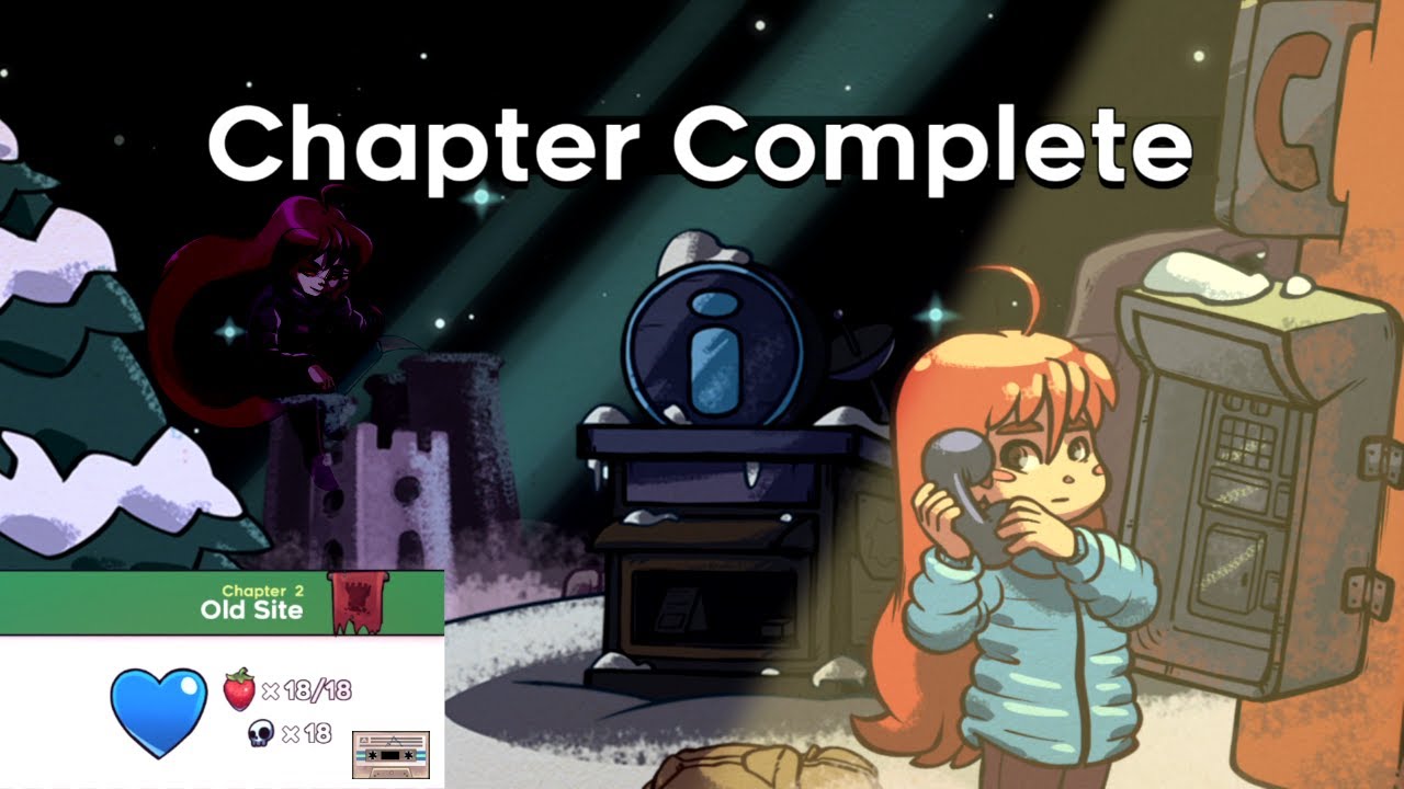 Celeste: Chapter 2 - Old Site (All Red Strawberries, C. Tape, Blue ...