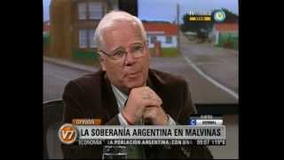 Visión Siete: La soberanía Argentina: "No hay autodeterminación en Malvinas"