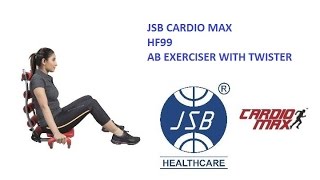ab exerciser with twister for workout at home jsb cardio max hf99 reviews