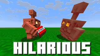 Minecraft’s Copper Golems Are HILARIOUS