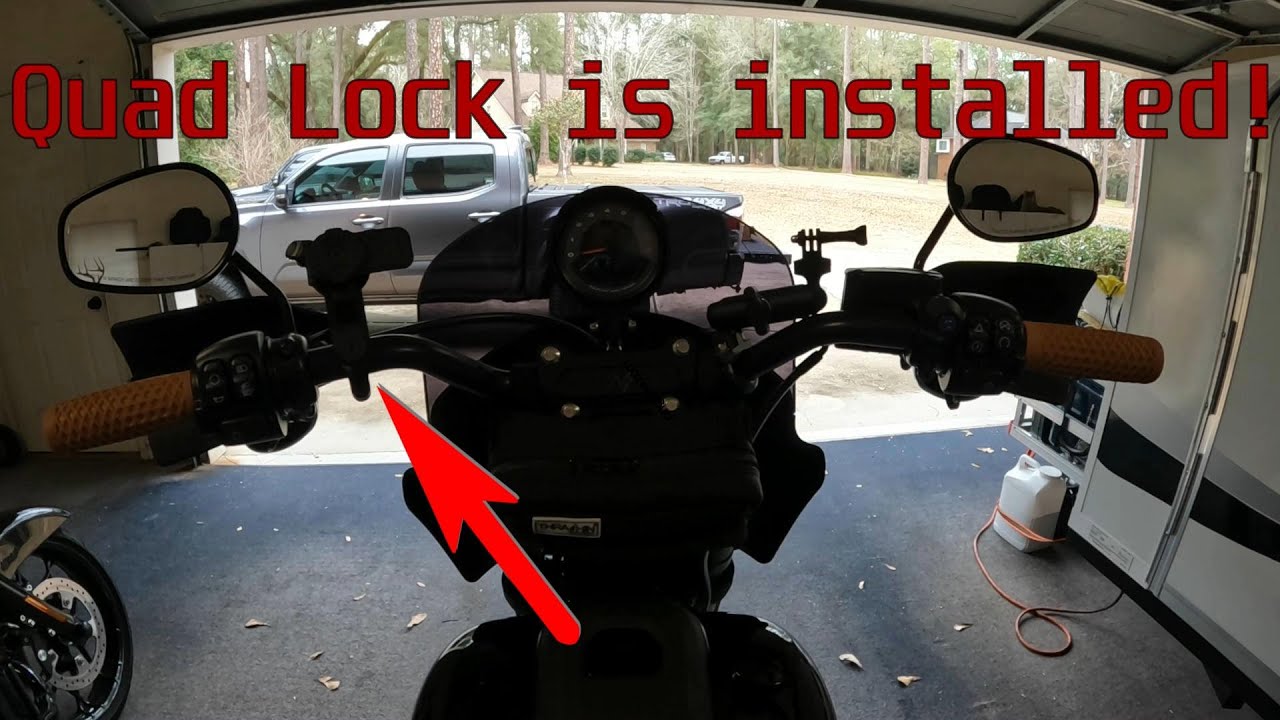Low Rider S Quad Lock Install Youtube