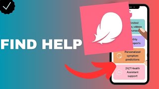 How to find help in the Flo app?
