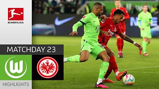 VfL Wolfsburg - Eintracht Frankfurt 2-2 | Highlights | Bundesliga 2022/23