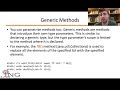 JAVA: Generics, metodi generici (M5-E03)