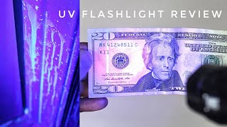 UV Flashlight Uses and Review