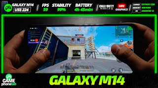 GALAXY M14 Gameplay | Genshin Impact, COD, PUBG, Fortnite and more