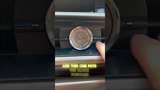 Changing the clock in a Lexus #daylightsavings #toyota #lexus