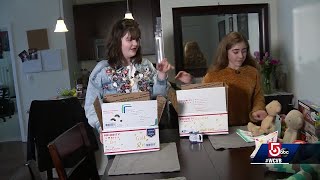 'Team Cure' volunteers send packages to kids fighting cancer