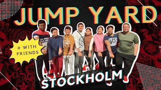 [ENG-SUB] Trampoline Park visit with Friends || JumpYard Nacka Forum, Stockholm || Indians in Sweden