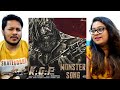 The Monster Song - KGF Chapter 2 | Adithi Sagar | Ravi Basrur | Yash | Sanjay Dutt | Prashanth Neel