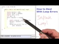 Infinite Loops - Intro to Java Programming