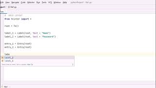 Grid Layout using Tkinter | Python | NoiceYa
