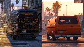 Transforming GTA 5 Vans into Real Life Cars With 5Real Mods Pack