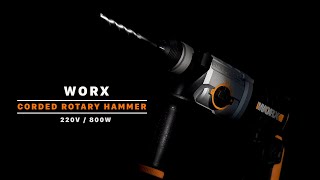 WORX WX339 Corded Rotary Hammer.    UK