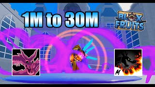 1M To 30M Honor Hunting With Venom Fruit | Blox Fruits