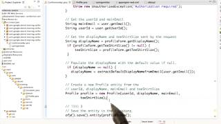 Updating Profile Exercise - Developing Scalable Apps with Java