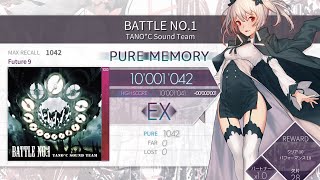 【Arcaea】BATTLE NO.1 FPM理論値 10001042pts