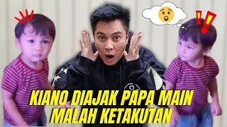 KIANO TUMBEN TAKUT MAIN DI KANTOR PADAHAL ADA PAPA LOH !!