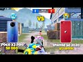 poco x3 pro vs iPhone se 2020 pubg test 2023🔥 poco x3 pro vs iPhone se 2020 tdm test 2023