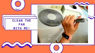 How I clean the Xiaomi air purifier fan (how to clean the air purifier and change filter)