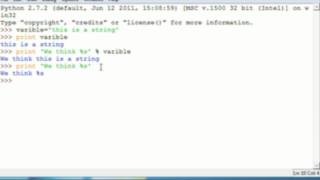 Python tutorial 5: Printing Specials