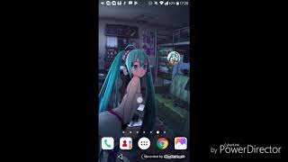 初音ミクの動く壁紙やり方だよ～✌️✌️