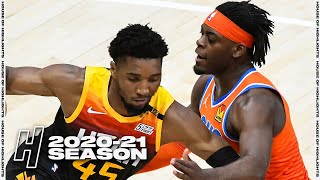 Oklahoma City Thunder vs Utah Jazz - Full Game Highlights | April 13, 2021 | 2020-21 NBA Season