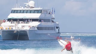 The BEST surf charter in the world. Four Seasons Explorer, Maldives