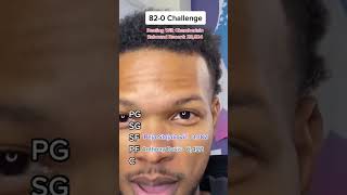 82-0 Challenge: Beating Wilt Chamberlain Rebound Record | #shorts