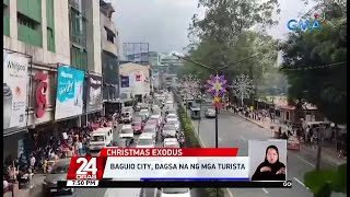 Baguio City, dagsa na ng mga turista | 24 Oras