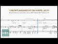 i am not ashamed of the gospel alto vocal guide by sis. riza ovidos