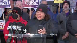 LA schools shut down as staff begin 3-day strike
