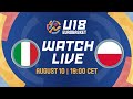 Class. Games 9-12: Italy v Poland | Full Basketball Game | FIBA U18 Women's EuroBasket 2024