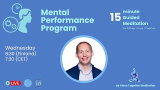 MENTAL PERFORMANCE PROGRAM | Session 11: Mind Mapping Visualization